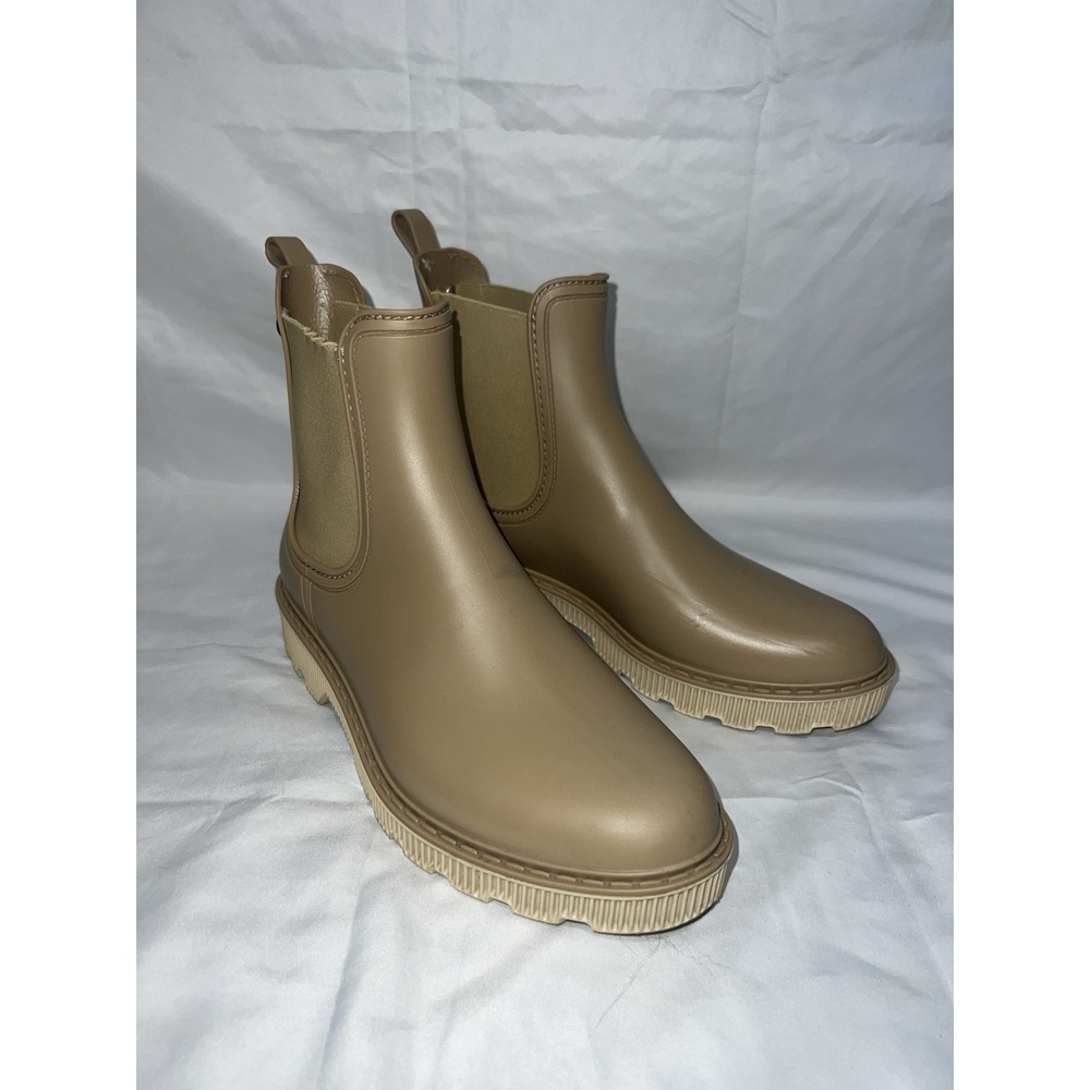 Igor Women Chelsea Rain Boots Tan Size EU 39 US 8.5 Womens Boot Read